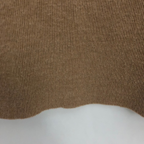 Zara Trafaluc Camel Sweater Dress. Size Small. Brown - Picture 8 of 10
